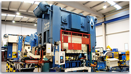 Líneas automáticas - prensa mecánica de 630 TN
